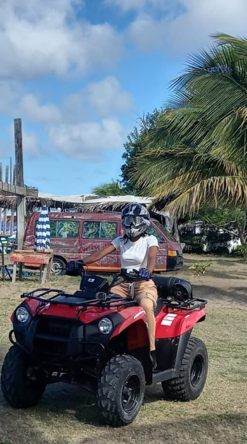 Girl-on-ATV-Beach